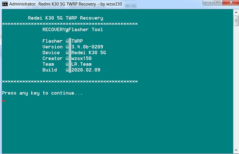 Install TWRP and Root Redmi K30 5G Android 10 using script- Home Page