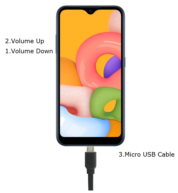 Samsung Galaxy M01 Download Mode