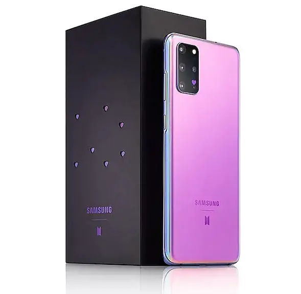 Samsung Galaxy S20 Plus BTS Edition Retail Box