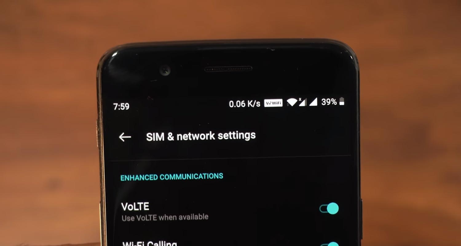 VoWiFi enable in OnePlus Devices