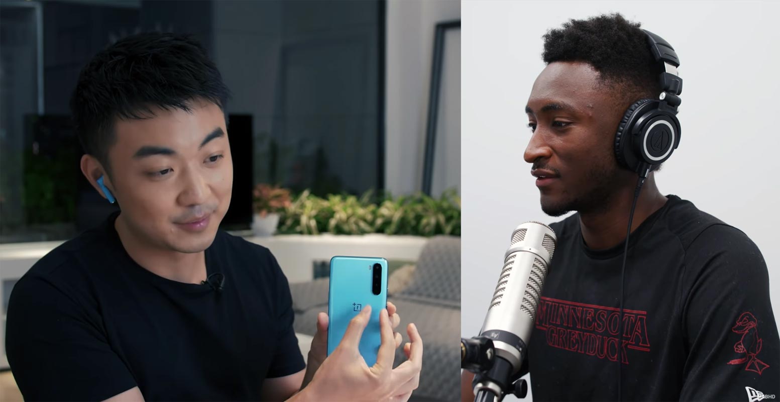 OnePlus Nord Interview MKBHD with OnePlus CEO Carl Pei