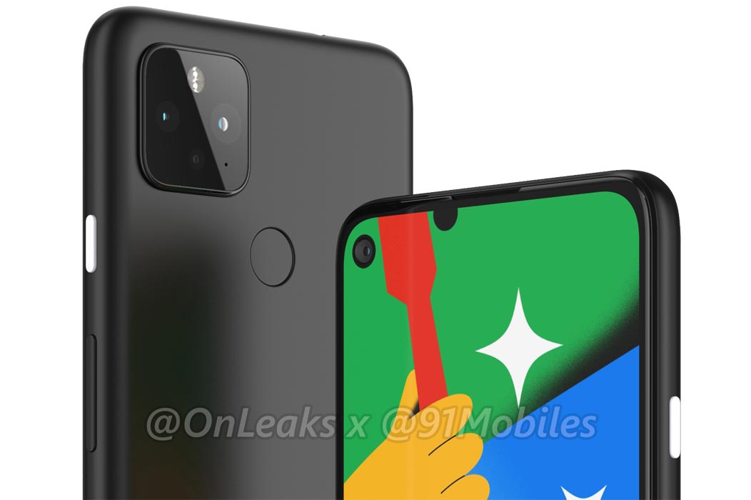 Leaked Google Pixel 4a 5G Design