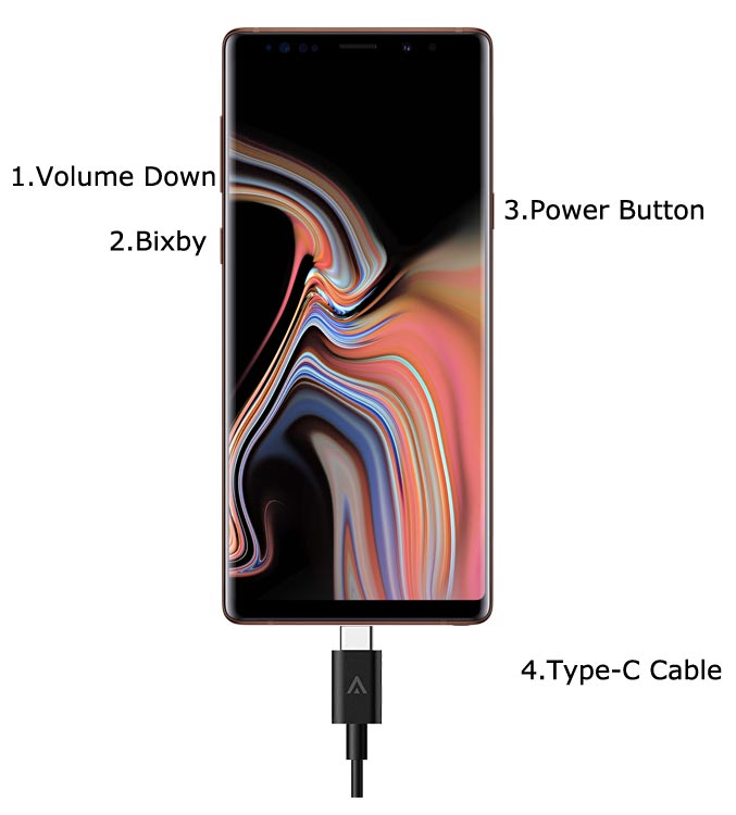 Samsung Galaxy Note 9 Download Mode Keys