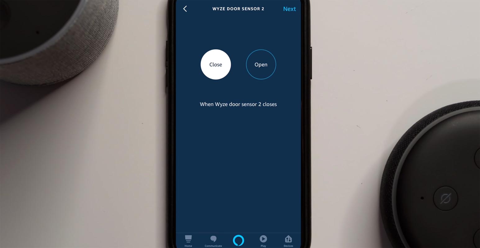 Amazon Alexa Routine Setup in mobile