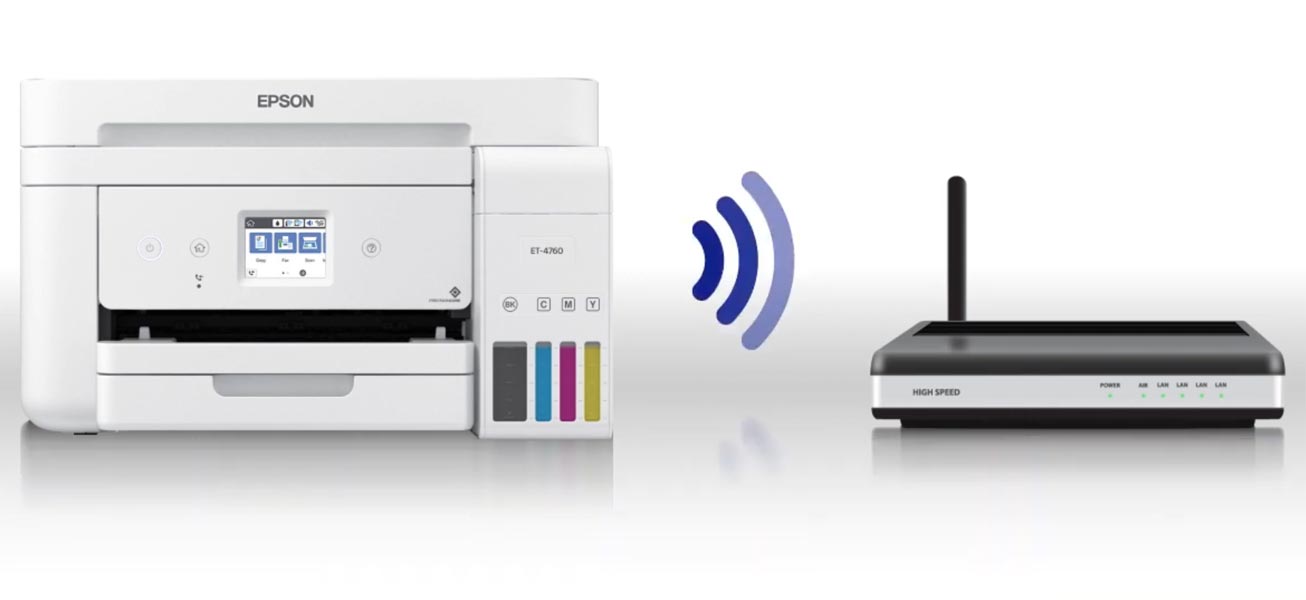 Connect Printer with Wi-Fi