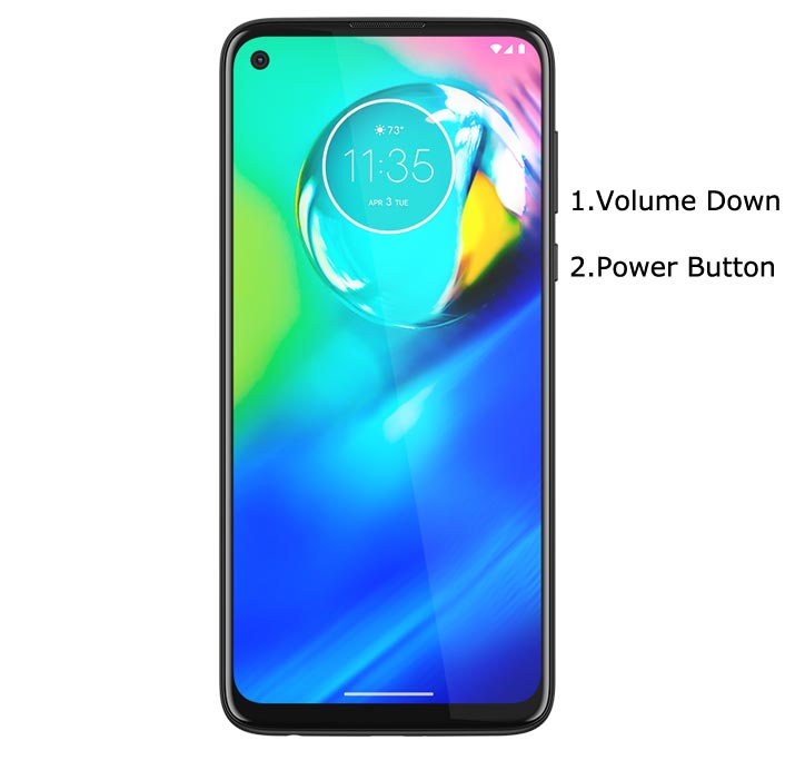 Moto G G8 Power Fastboot mode