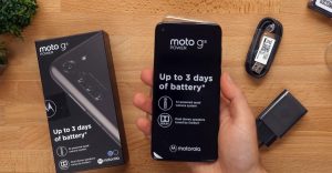 Moto G8 Power Unboxing with retail box
