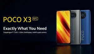 Poco X3 NFC All colors with Specs