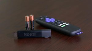 Roku Stick with Remote and Batteries