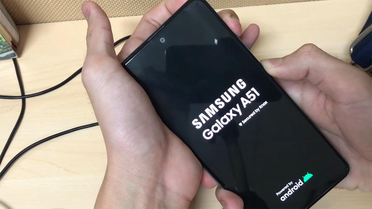 Samsung Galaxy A51 stuck on boot logo