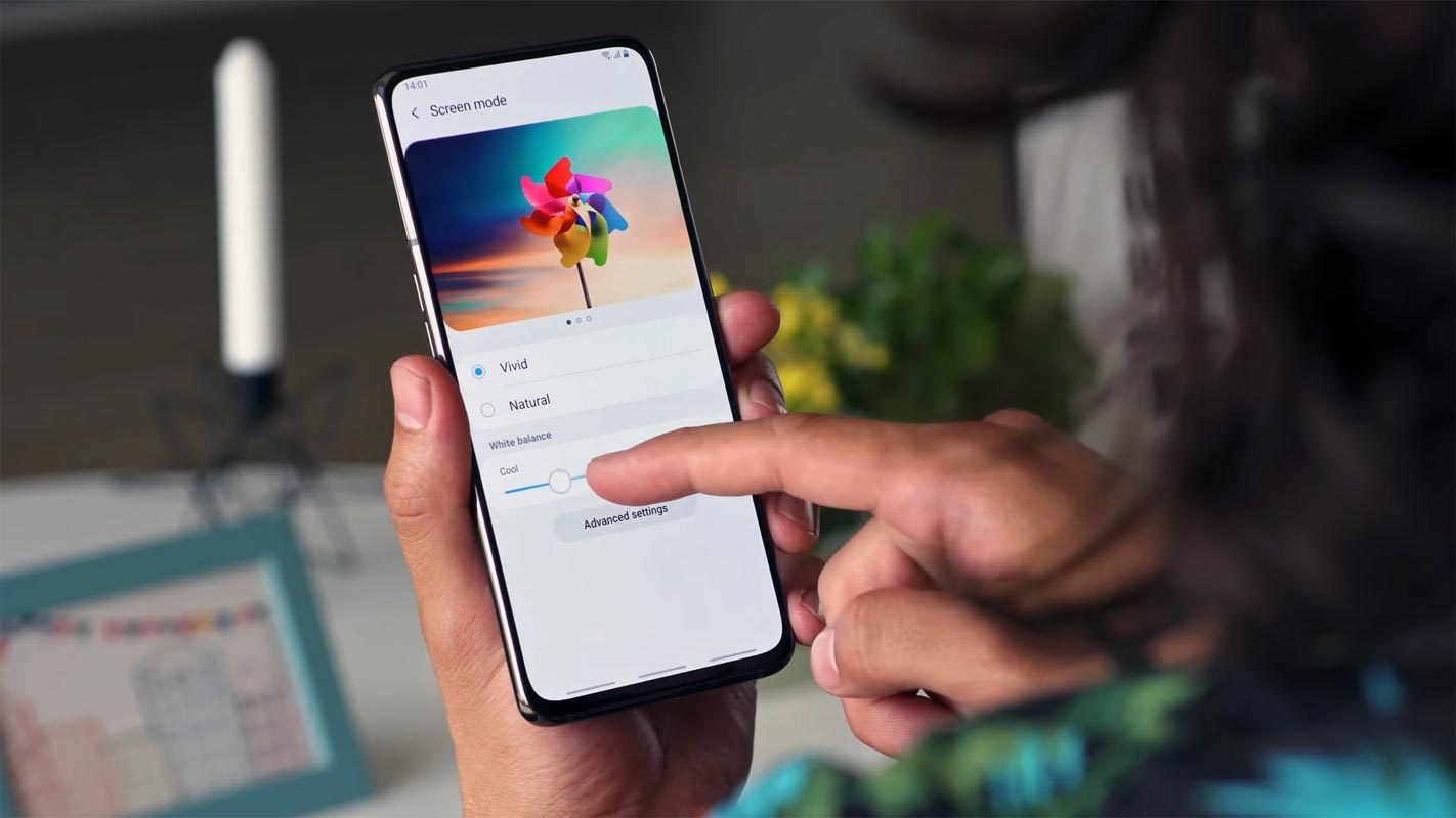 Samsung Galaxy A80 Display Settings