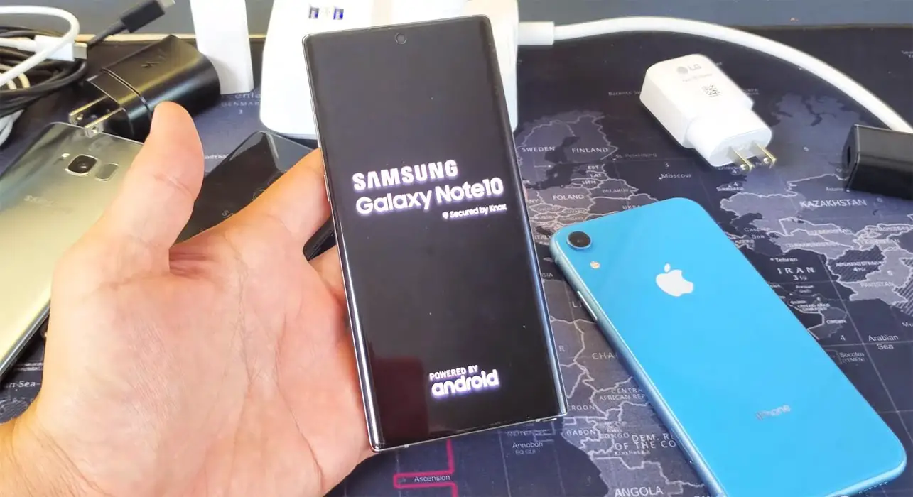 Samsung Galaxy Note 10 stuck on boot logo