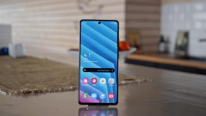 Samsung Galaxy S10 Lite Home Screen