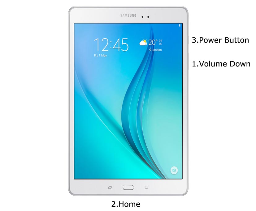 Samsung Galaxy Tab A 9.7 2015 Download Mode