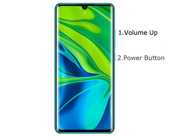 Xiaomi Mi Note 10 Recovery Mode