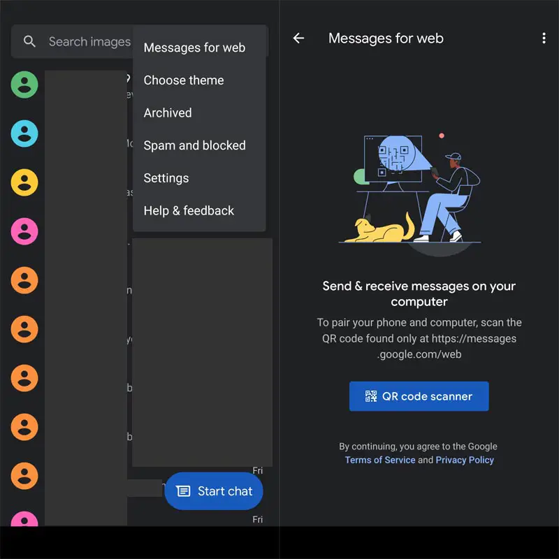 messages by web messages by web