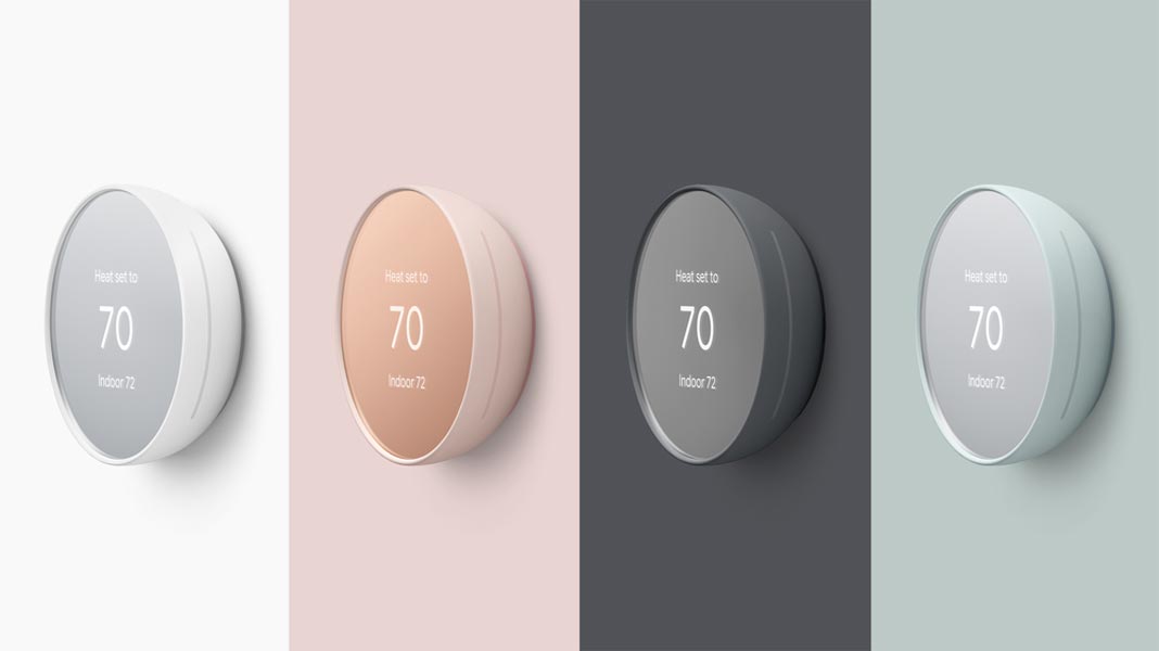 Nest Thermostat 2020 Colors