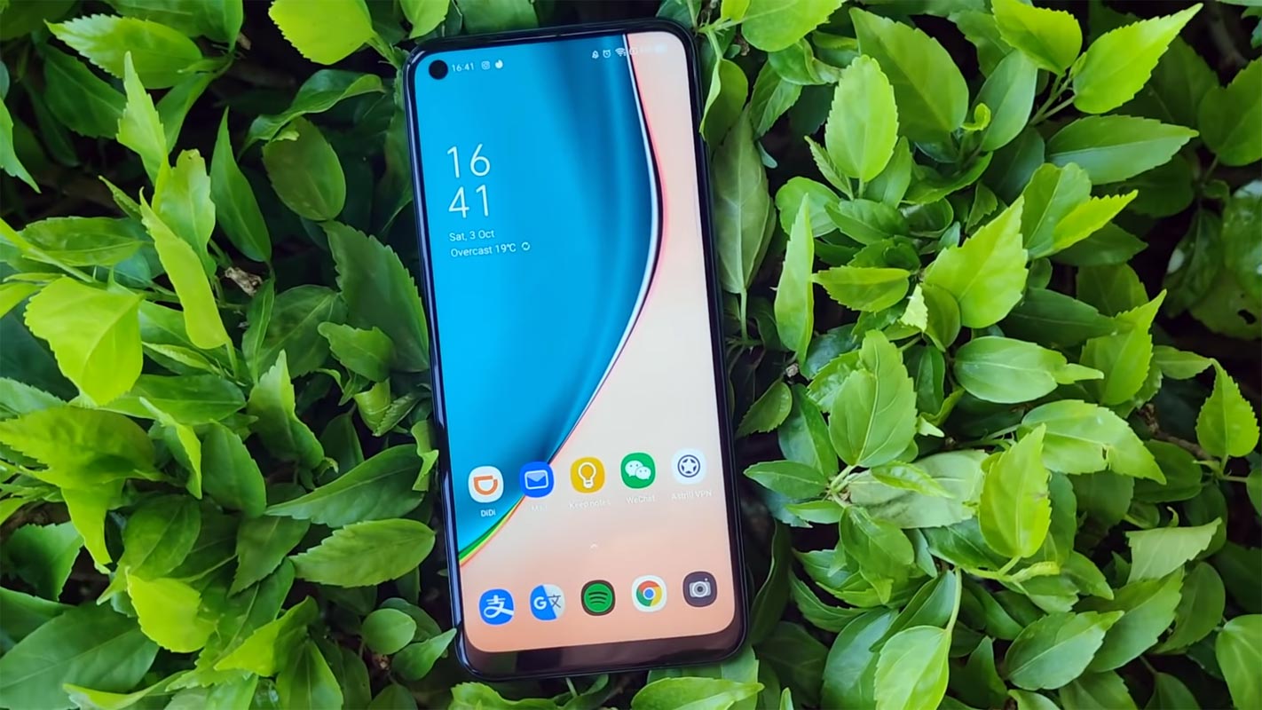 Realme 7i Unlocked Home Screen