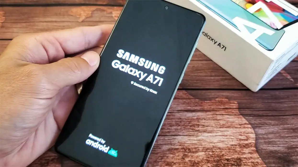 Samsung Galaxy A71 Boot Logo