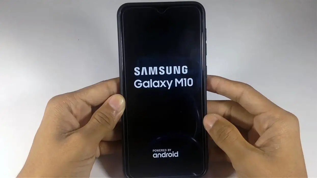 Samsung Galaxy M10 Boot screen logo