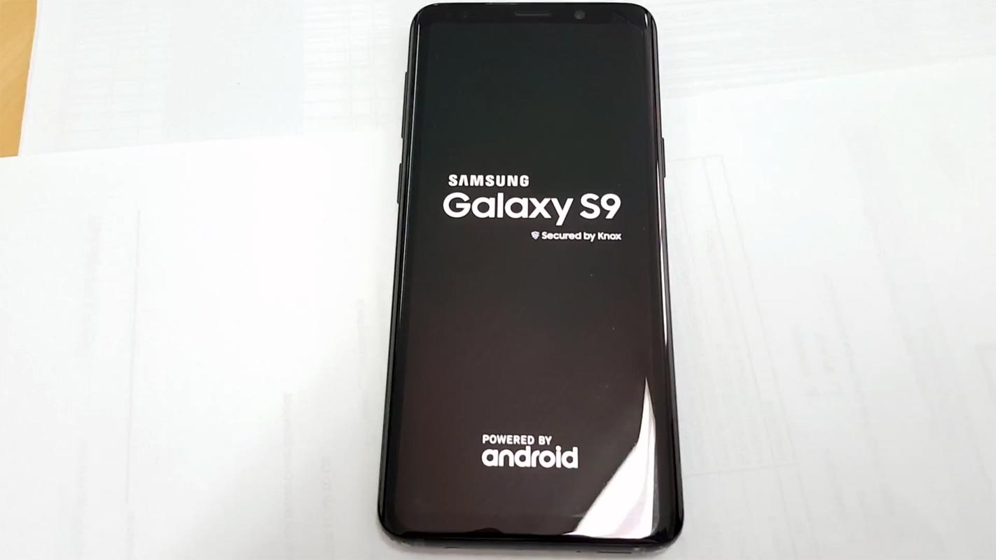 Samsung Galaxy S9 Boot Logo