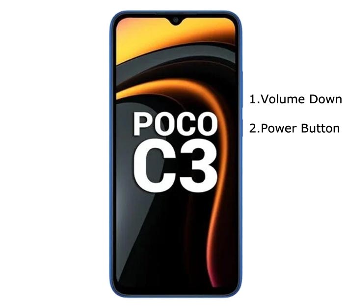 Xiaomi Poco C3 Fastboot mode