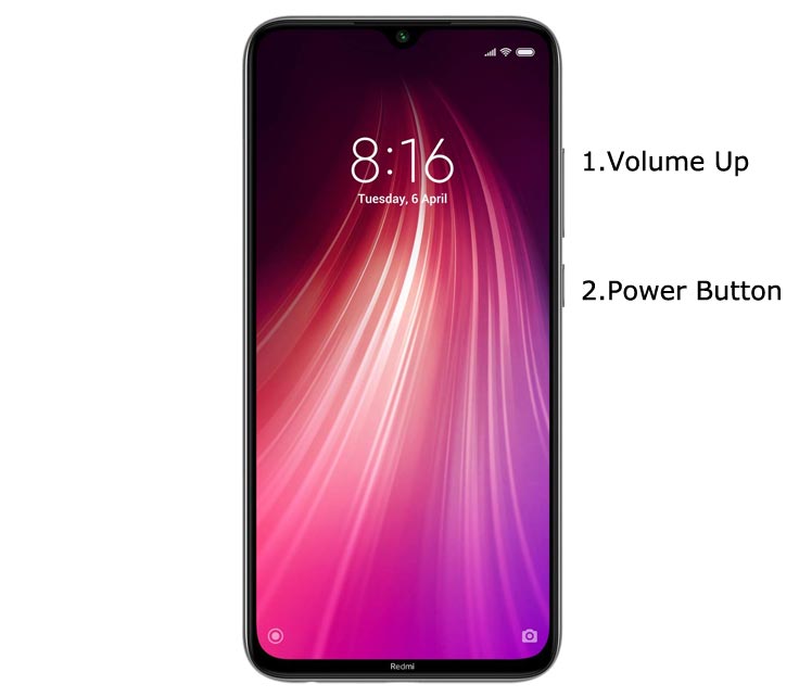 Xiaomi Redmi Note 8T Recovery Mode