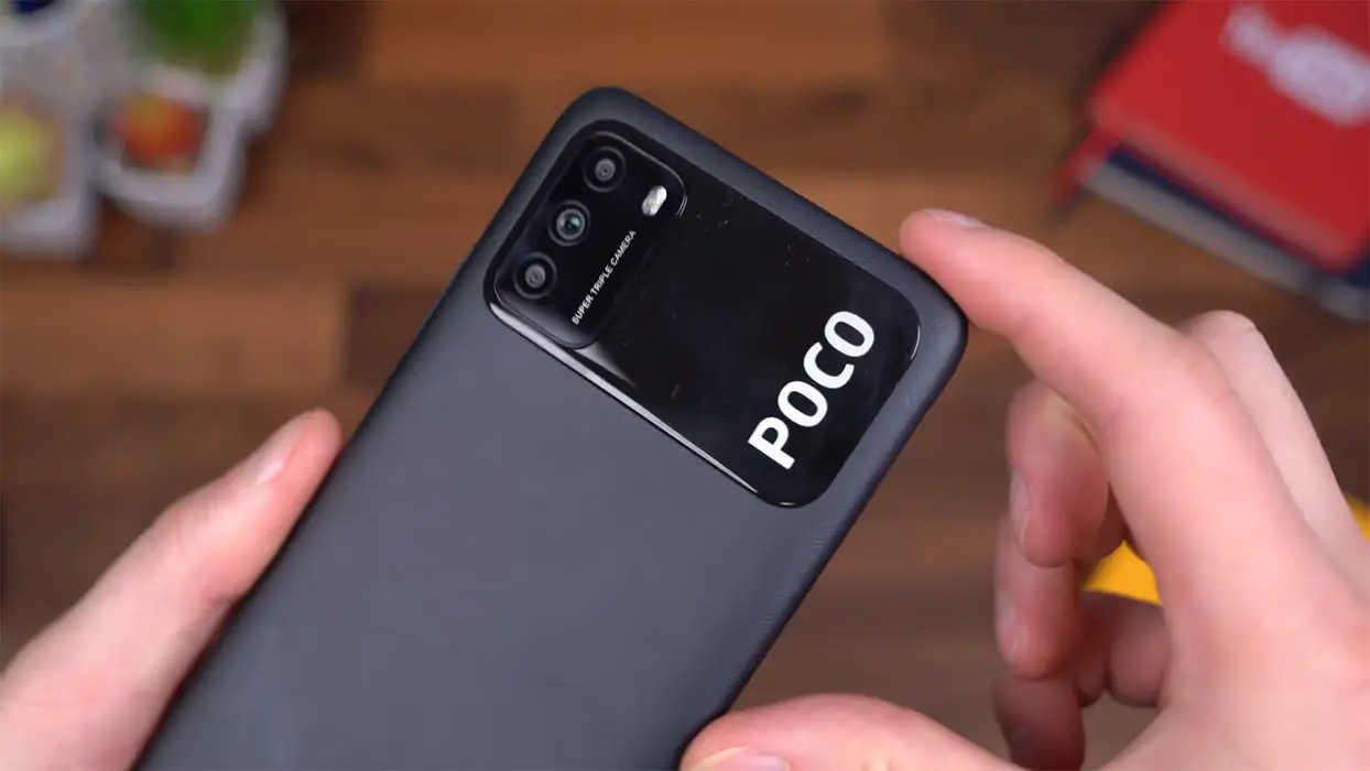 Poco M3 Rear Triple Camera Setup