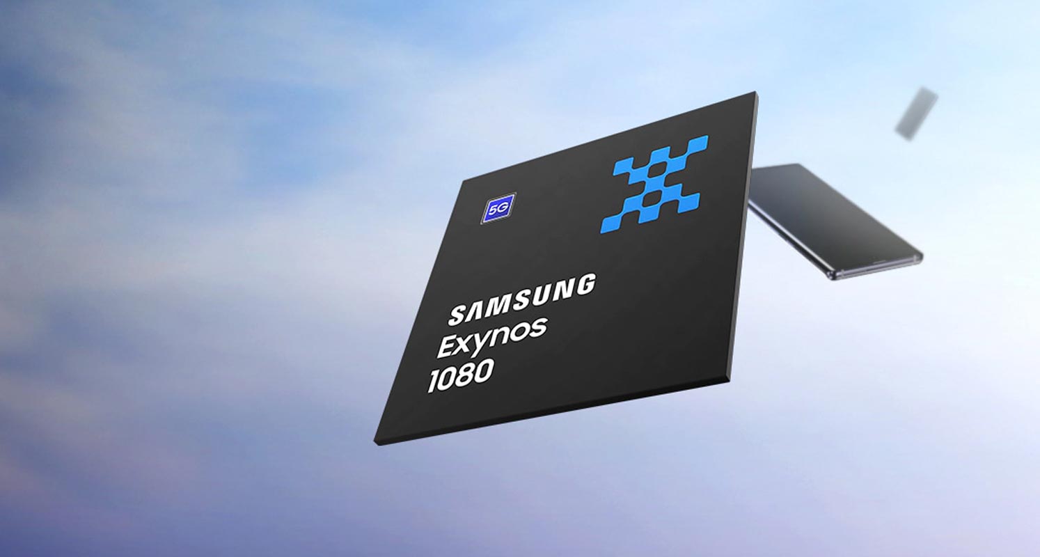 Samsung Exynos 1080 Processor Renders