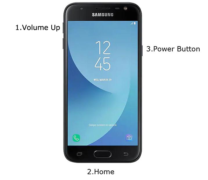 Samsung Galaxy J3 Pro 2017 Recovery Mode