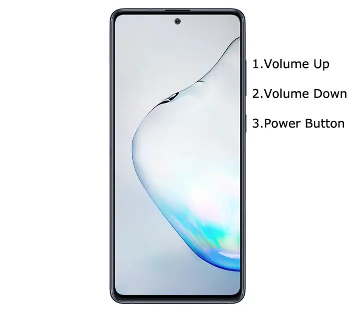 Samsung Galaxy Note 10 Lite Recovery Mode