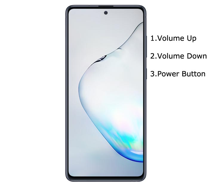 Samsung Galaxy Note 10 Lite Recovery Mode