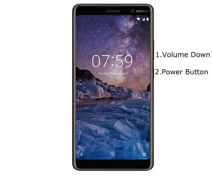 Nokia 7 Plus Fastboot Mode