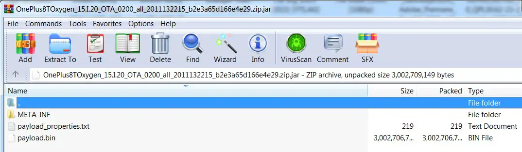 OnePlus Extracted Firmware Files