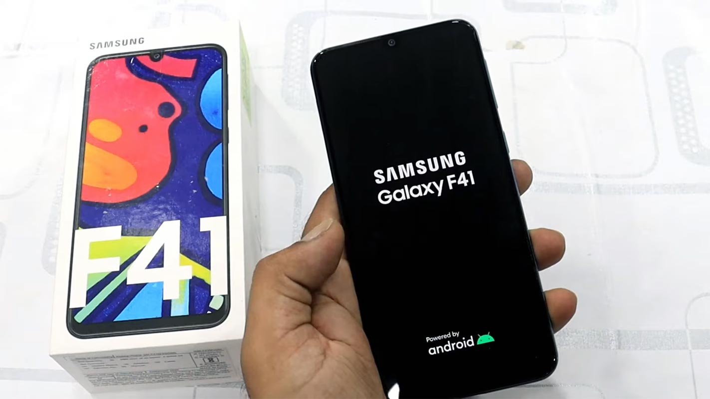 Samsung Galaxy F41 Boot Logo