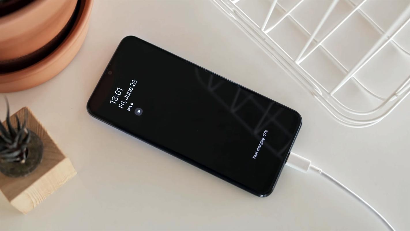Samsung Galaxy M30 Charging Screen