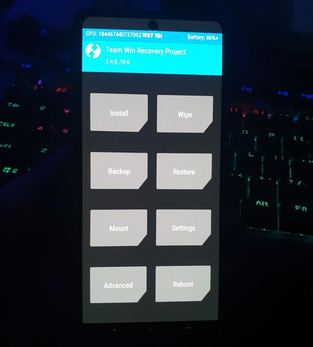 Samsung Galaxy M51 Android 10 TWRP Root