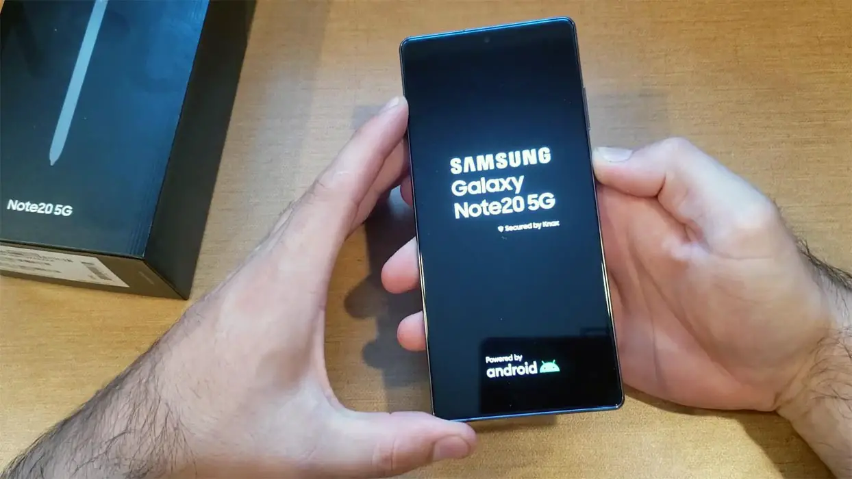 Samsung Galaxy Note 20 Ultra 5G Boot Logo