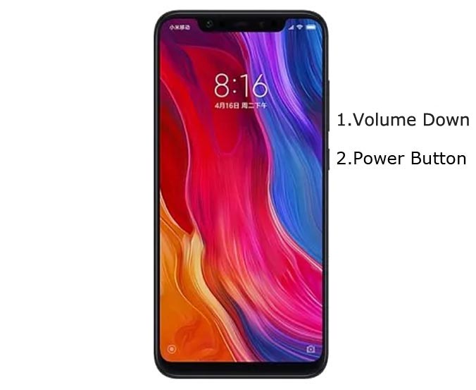 Xiaomi Mi 8 Fastboot Mode