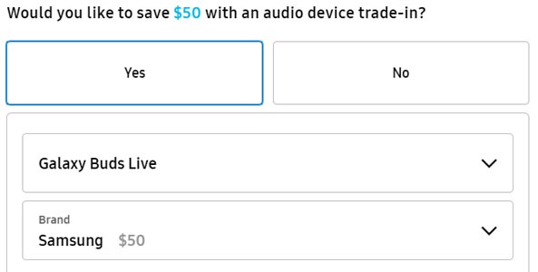 $50 off on Samsung Galaxy Buds Pro