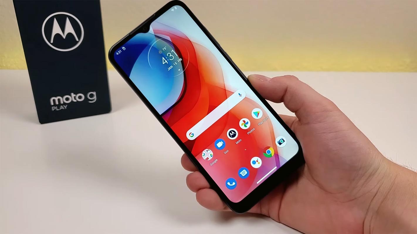 Moto G Play 2021 Home Screen Unlocked