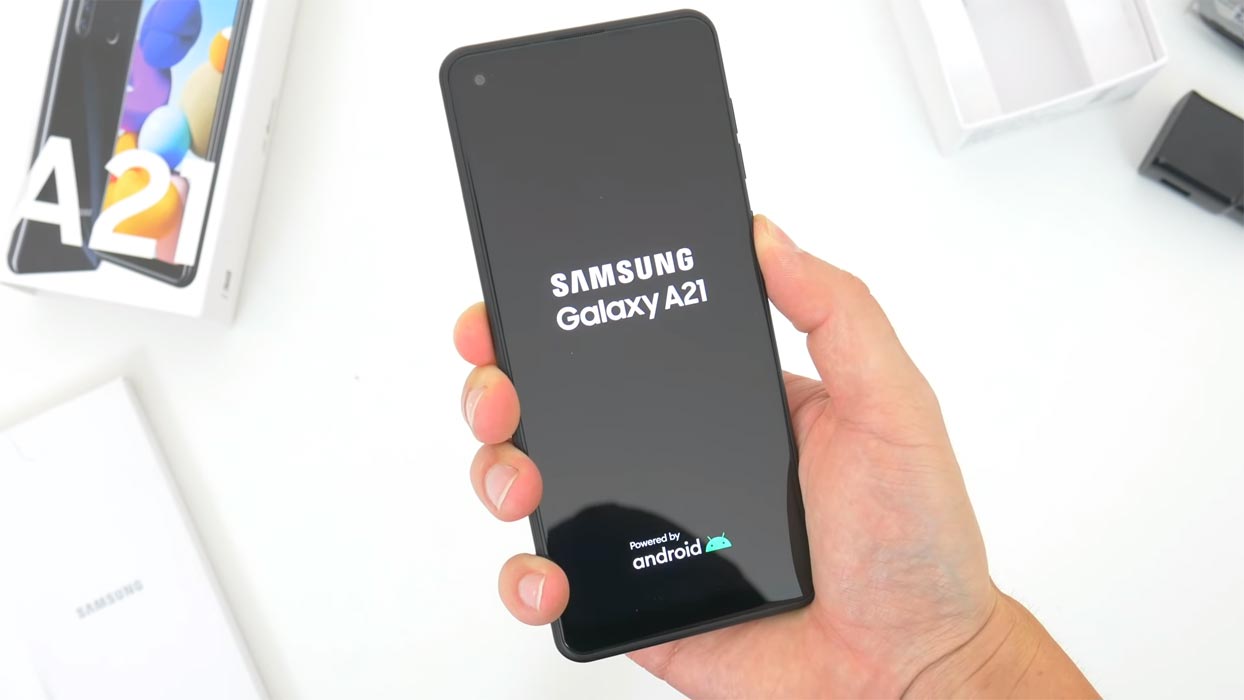 Samsung Galaxy A21 Boot Logo