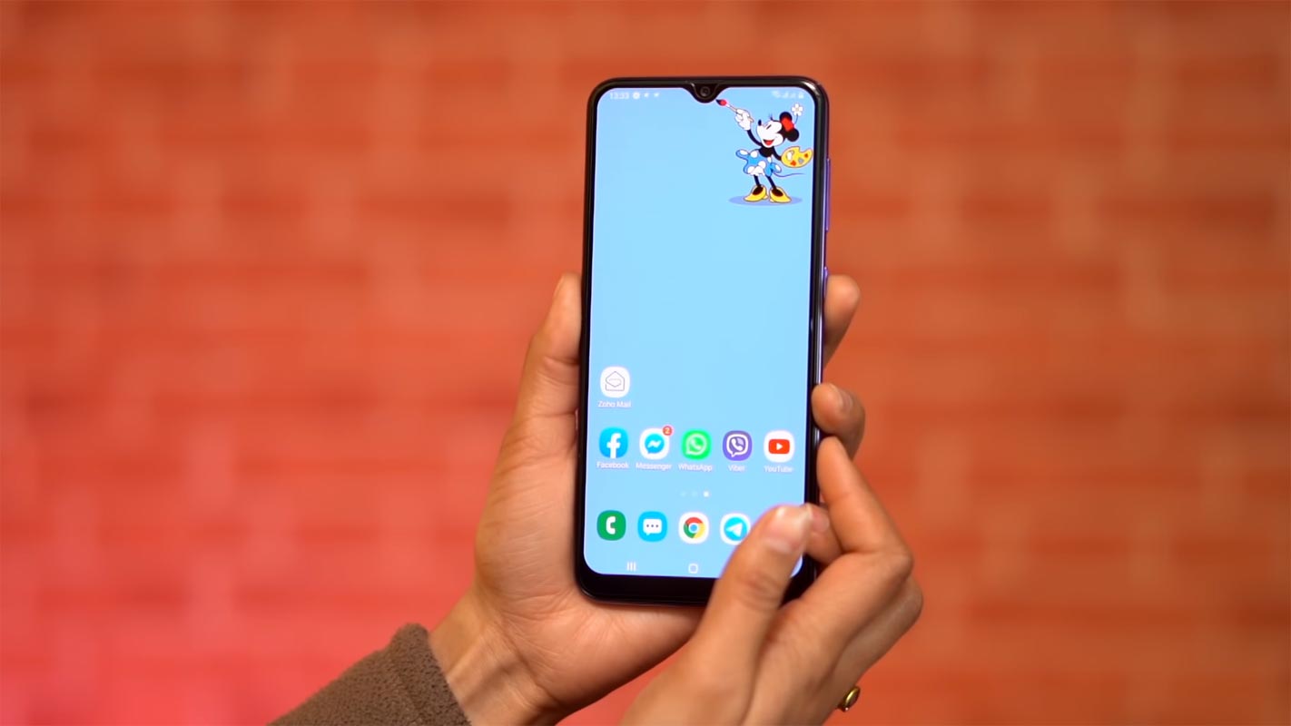 Samsung Galaxy A30s Unlocked Home Screen