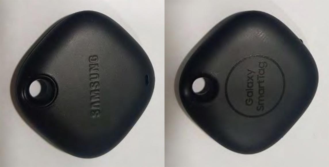 Samsung Galaxy SmartTag Front and Back Side