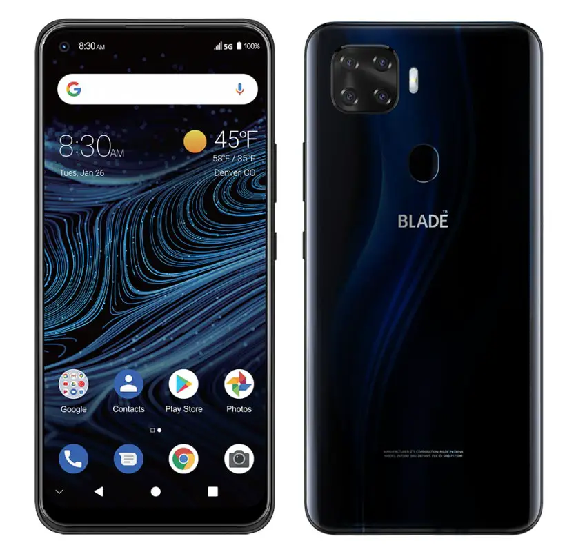 ZTE Blade X1 5G Display and Camera