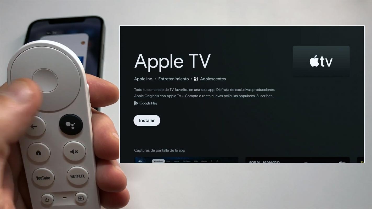 Apple TV App Install Google TV