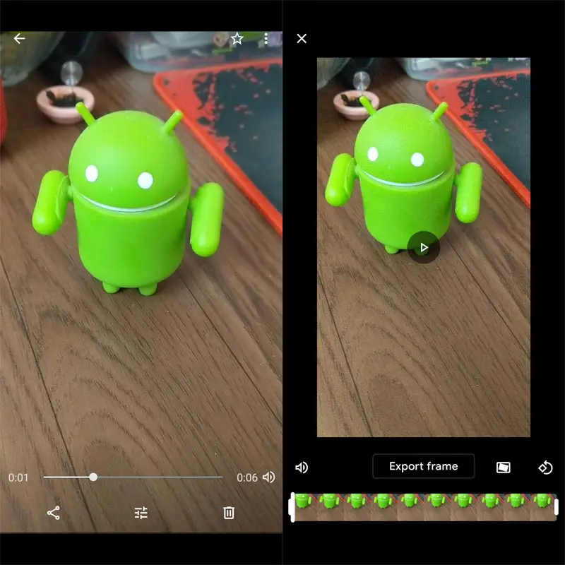 Google Photos Video Editor Select