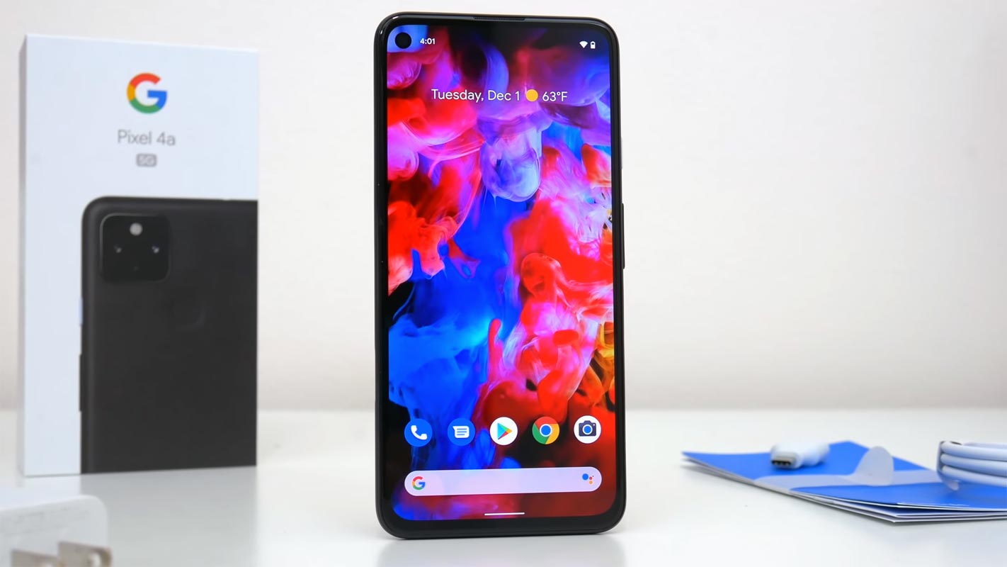 Google Pixel 4a 5G with Retail Box