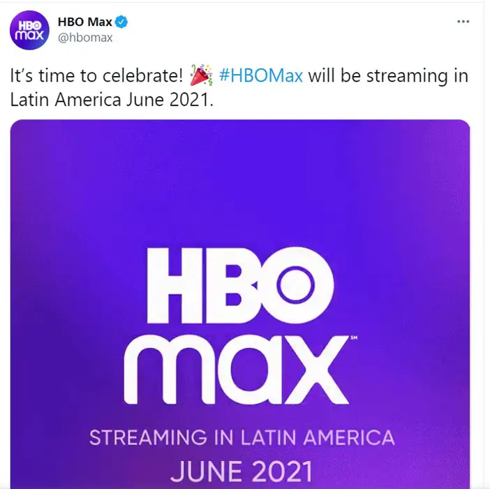 HBO Max coming to Latin America and Caribbean Countries