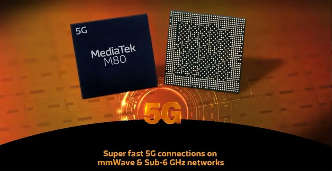 MediaTek M80 mmWave 5G modem